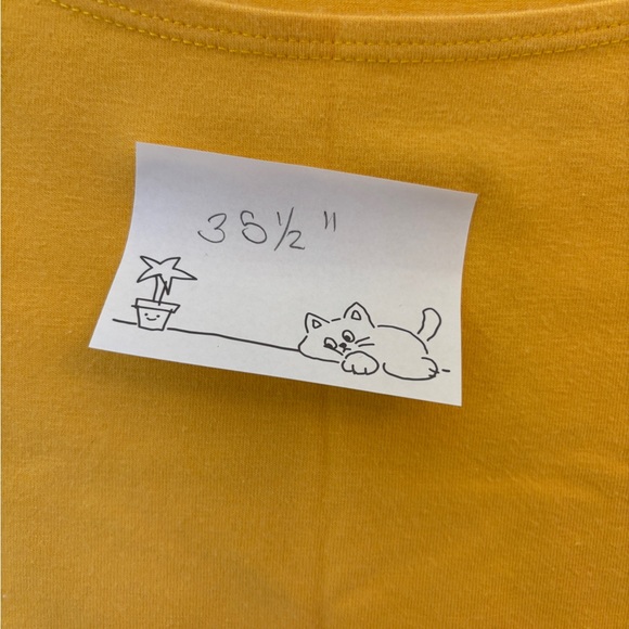 Eileen Fisher Sunny Yellow A-Line Dress 90% Women’s Size Small Classic - Picture 6 of 10